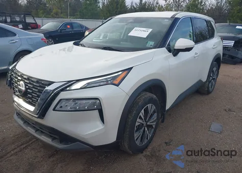 2021 Nissan Rogue Sv Fwd из США, поврежденный, VIN 5N1AT3BA6MC755785